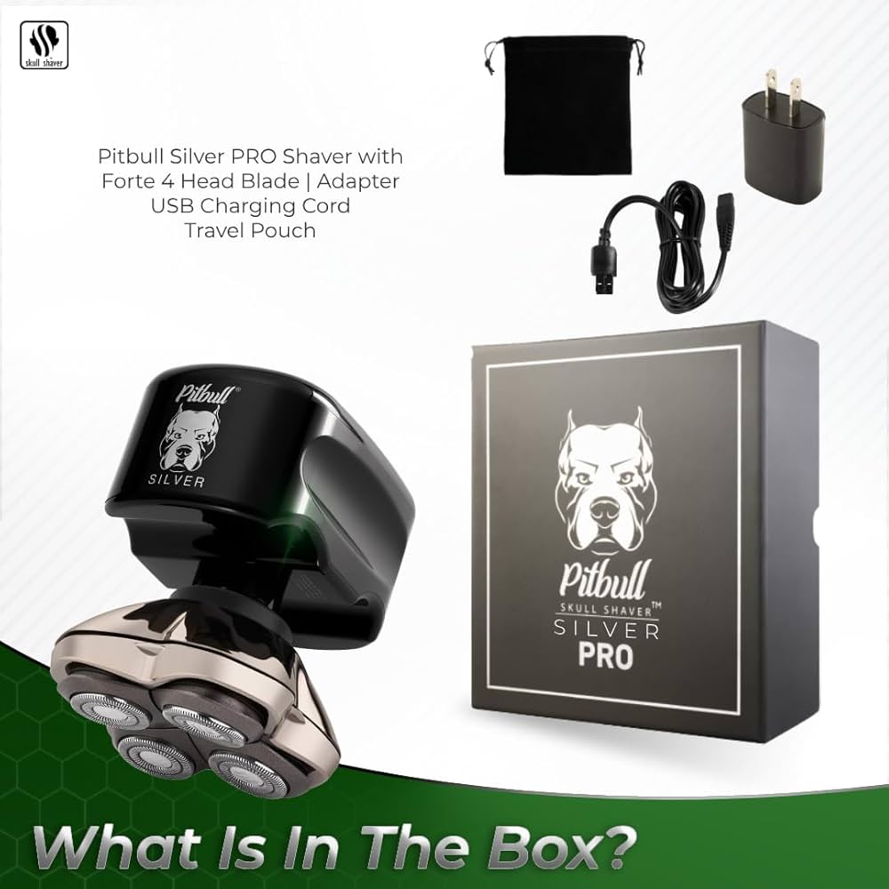 Skull Shaver Pitbull Carver PRO 4ヘッド替刃 Skull Shaver Carver PRO 4 Head Replacement Blade - Hypo